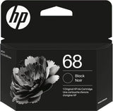 HP 68 BLACK ORIGINAL INK CARTRIDGE 160 PAGE YIELD FOR ENVY 6120 6130 6520 6530