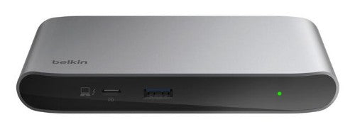 Belkin INC013AUSGY interface hub Thunderbolt 4 40000 Mbit/s Black, Grey