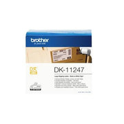 Brother DK-11247 label-making tape Black on white