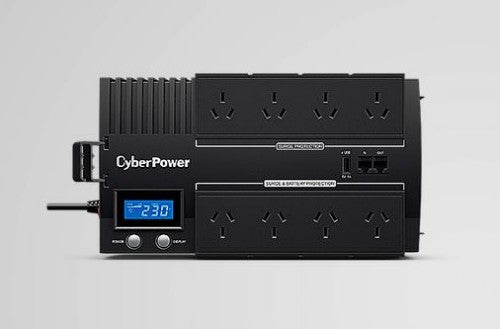 CyberPower BR1000ELCD uninterruptible power supply (UPS) Line-Interactive 1 kVA 600 W 8 AC outlet(s)