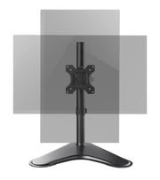 Brateck LDT12-T01 monitor mount / stand 81.3 cm (32") Freestanding Black