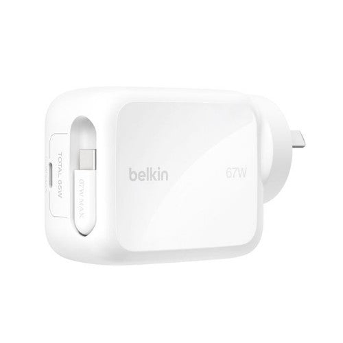 Belkin WCH022AUWH mobile device charger Smartphone, Laptop, Tablet, Watch White AC Fast charging Indoor