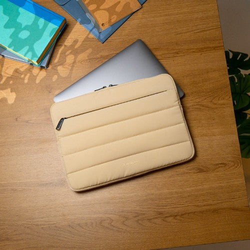 Targus Puffer 33 cm (13") Sleeve case Beige