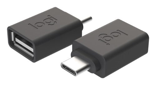 Logitech 956-000029 cable gender changer USB C USB A Black