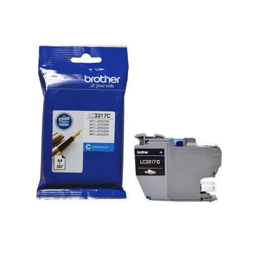 Brother LC3317C ink cartridge 1 pc(s) Original Cyan