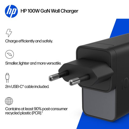 HP 100W GaN Wall Charger