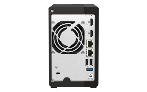 QNAP TS-253E NAS Tower Intel® Celeron® J6412 8 GB 8 TB HDD QNAP Turbo System Black