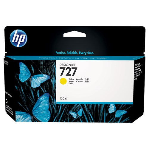 HP 727 130-ml Yellow DesignJet Ink Cartridge