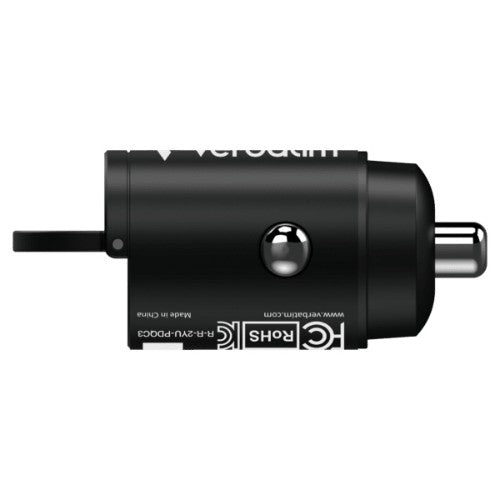 Verbatim Mini Car Charger Universal Black Cigar lighter Fast charging Auto
