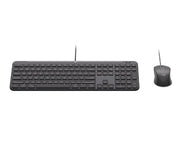 Logitech 920-013351 keyboard Mouse included Home/Office USB QWERTY US English Graphite