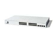 Cisco Catalyst 1300-24T-4G Managed Switch, 24 Port GE, 4x1GE SFP, Limited Lifetime Protection (C1300-24T-4G)