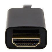 StarTech.com 6.6ft (2m) Mini DisplayPort to HDMI Cable - 4K 30Hz Video - mDP to HDMI Adapter Cable - Mini DP or Thunderbolt 1/2 Mac/PC to HDMI Monitor/Display - mDP to HDMI Converter Cord