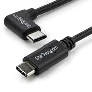 StarTech.com 3ft (1m) USB-C Charging Cable, Right-Angled, Charge & Sync, 60W (3A) PD, USB 2.0 Laptop Charger Cable - USB C Charging Cord