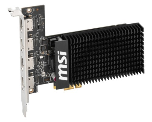 MSI GT 710 2GD3H 4HDMI graphics card NVIDIA GeForce GT 710 2 GB GDDR3