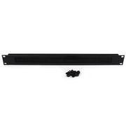 StarTech.com 1U High-density Brush Strip Cable Management Panel, Sturdy Steel Horizontal Data Centre Cable Organizer