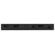 StarTech.com 2-Port HDMI Splitter (1x2) - 4K 60Hz UHD HDMI 2.0 Audio Video Splitter w/ Scaler & Audio Extractor (3.5mm/SPDIF) - Dual HDMI Splitter (1-In 2-Out) - EDID Copy - TV/Projector
