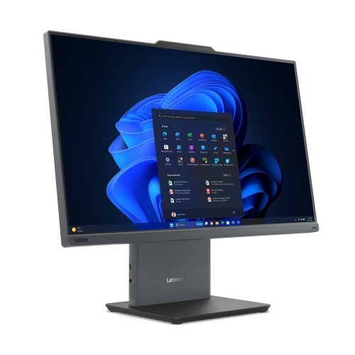 Lenovo ThinkCentre neo 50a 24 Gen 5 Intel Core 5 210H 60.5 cm (23.8") 1920 x 1080 pixels Touchscreen All-in-One PC 16 GB DDR5-SDRAM 512 GB SSD Windows 11 Pro Wi-Fi 6 (802.11ax) Grey