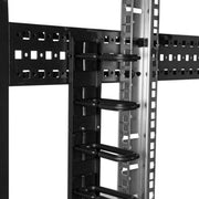 StarTech.com 2-Pack 20U Vertical Server Rack Cable Management with D-Ring Hooks, 40U Network Rack Cord Manager Panels, 2x 3ft (91cm) Wire Organizers