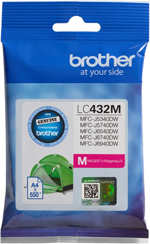 Brother LC432M ink cartridge 1 pc(s) Original Magenta