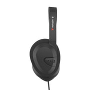 Verbatim PureSound Headphones with Volume Control Wired Head-band Music/Everyday Black