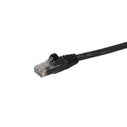 StarTech.com 7.5m CAT6 Ethernet Cable - Black CAT 6 Gigabit Ethernet Wire -250MHz 100W PoE RJ45 UTP Network/Patch Cord Snagless w/Strain Relief Individually Tested