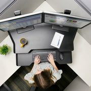 Ergotron WorkFit Black