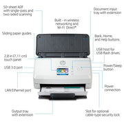 HP ScanJet Pro N4000 snw1 Sheet-fed scanner 600 x 600 DPI A4 Black, White
