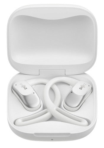 SHOKZ OpenFit Air Headset Wireless Ear-hook Calls/Music/Sport/Everyday Bluetooth White