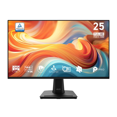 MSI Pro MP251 E14L computer monitor 62.2 cm (24.5") 1920 x 1080 pixels Full HD Black