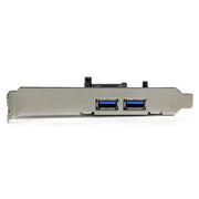 StarTech.com 2 Port PCI Express PCIe SuperSpeed (5Gbps) USB 3.0 Card Adapter with UASP - SATA Power - TAA