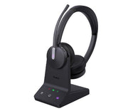 Yealink *Last Stock Yealink WH64 Hybrid Dual with Charging Stand Teams DECT Wireless Headset, DECT & Bluetooth 3-Mic Noise Cancellation, DECT Dongle USB-A WDD