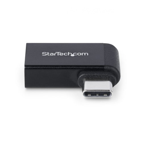 StarTech.com USB-C to USB-A Adapter, Right-Angled, USB 5Gbps, 3A, USB-C Male to USB-A Female Converter, Durable Metal Housing - Thunderbolt Compatible