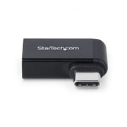 StarTech.com USB-C to USB-A Adapter, Right-Angled, USB 5Gbps, 3A, USB-C Male to USB-A Female Converter, Durable Metal Housing - Thunderbolt Compatible