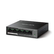 TP-LINK Mercusys MS105GP 5-Port Gigabit Desktop Switch with 4-Port PoE+, 10/100/1000 Mbps RJ45 ports, Up to 250 m
