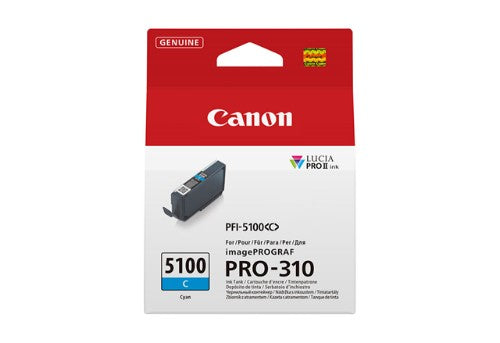 Canon INK TANK PFI-5100 C - INK CARTRIDGE FOR PRO-310