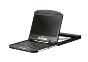 ATEN CL3100NX-ATA-AU rack console 47 cm (18.5") 1366 x 768 pixels Metal, Plastic Black 1U