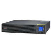 APC Easy UPS On-Line, 3kVA/2700W, Rackmount 2U, 230V, 6x IEC C13 + 1x IEC C19 outlets, Intelligent Card Slot, LCD, W/O rail kit