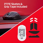 HyperX Pulsefire Haste 2 - Wireless Gaming Mouse (White)