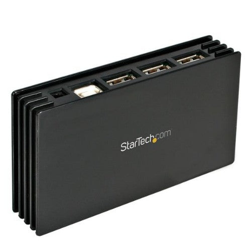 StarTech.com 7 Port Compact Black USB 2.0 Hub - TAA