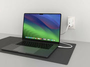 HYPER HyperJuice 240W Silicone USB-C to USB-C Cable (3ft/1m) - White