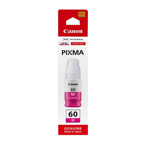 Canon GI60M MAGENTA 70ML INK BOTTLE FOR PIXMA ENDURANCE G6060 G6065