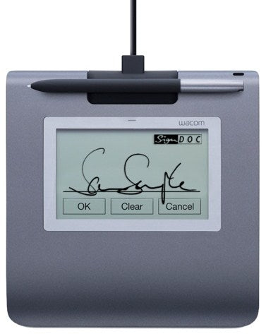 Wacom STU-430 graphic tablet Black, Grey 2540 lpi 96 x 60 mm USB