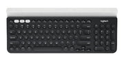 Logitech 920-008028 keyboard Universal RF Wireless + Bluetooth English White