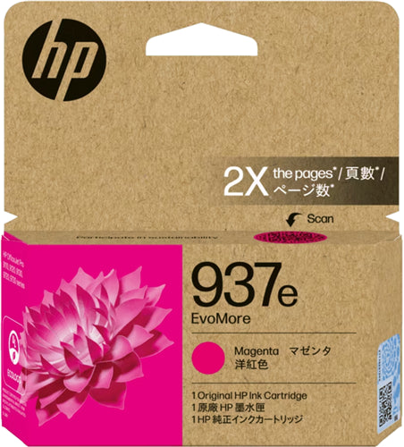 HP HP 937e EvoMore Magenta Original Ink Cartridge