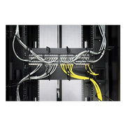 APC NetShelter Cable Management, Mounting Rail Brush Strips, Set of 6, for NetShelter SX 750 mm Wide, Black, 76 x 114 x 13 mm