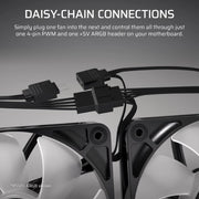 Corsair RS120-R ARGB Computer case Fan 12 cm White 3 pc(s)