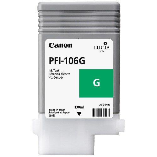 Canon PFI-106G LUCIA EX GREEN INK FO R IPF6300IPF6300SIPF6350IPF