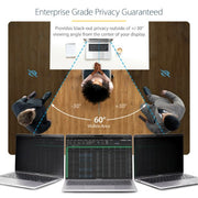 StarTech.com 13-inch MacBook Pro & MacBook Air Magnetic Laptop Privacy Screen, Blue Light Screen Protector, Reversible Anti-Glare Matte or Glossy Sides, Laptop Privacy Filter - TAA