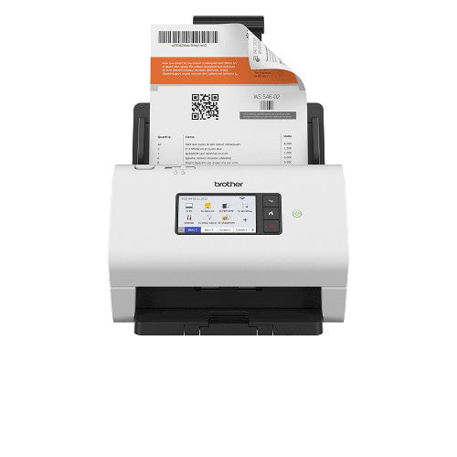 Brother ADS-4900W scanner ADF + Sheet-fed scanner 600 x 600 DPI A4 Black, White
