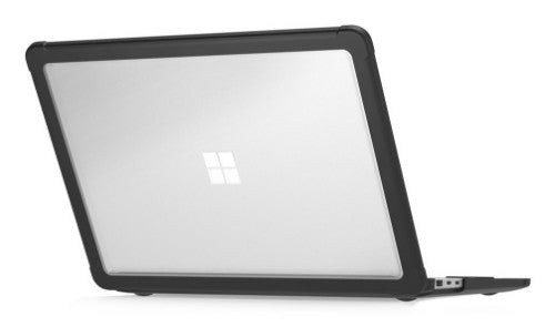 STM STM-122-492MT-01 laptop case 35 cm (13.8") Border Transparent, Black
